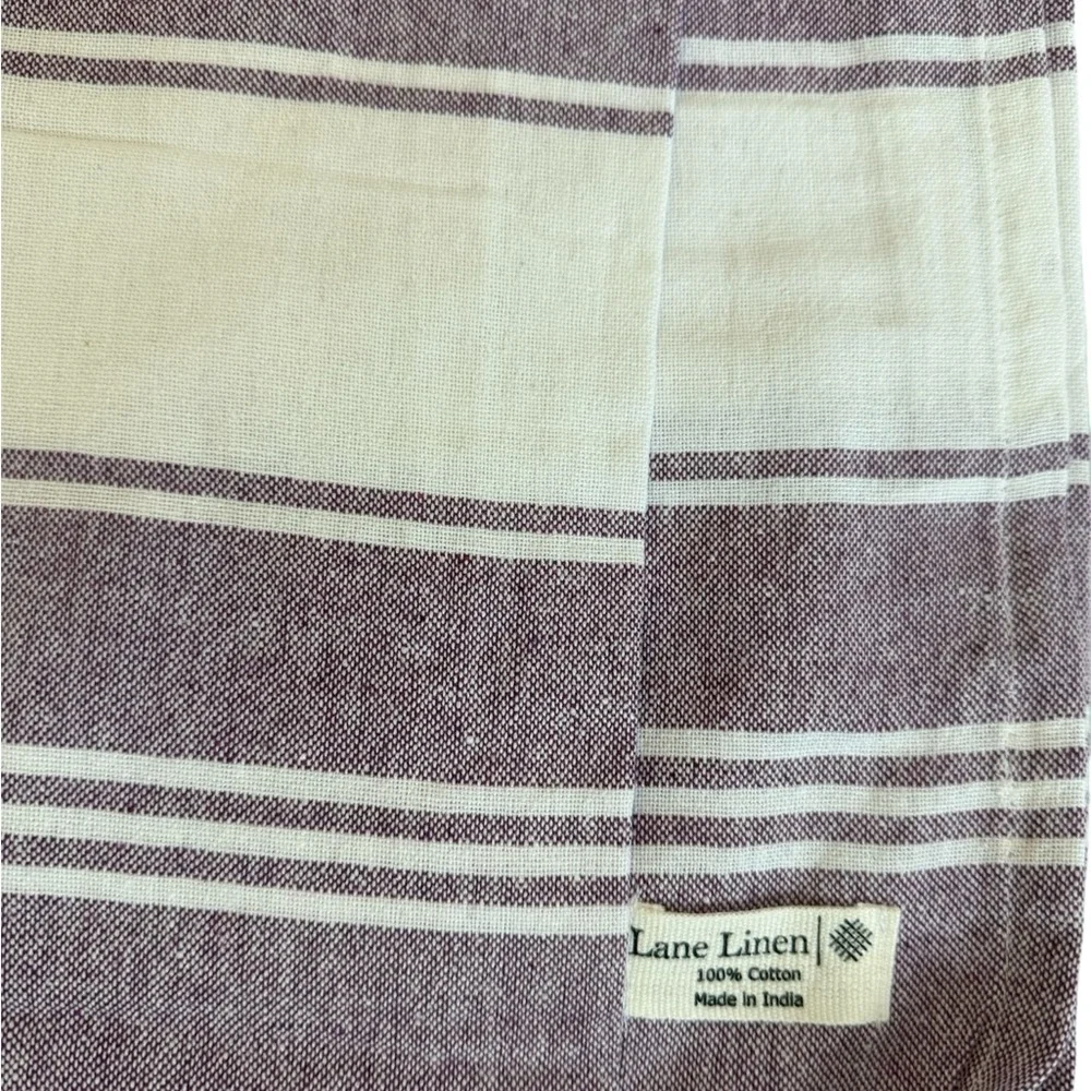 NWT Lane Linen Pre-Washed Peshtemal Beach Towels Pack of 2